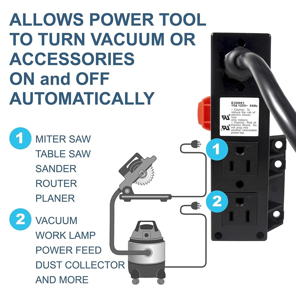 Multi-Purpose Router Table Power Switch