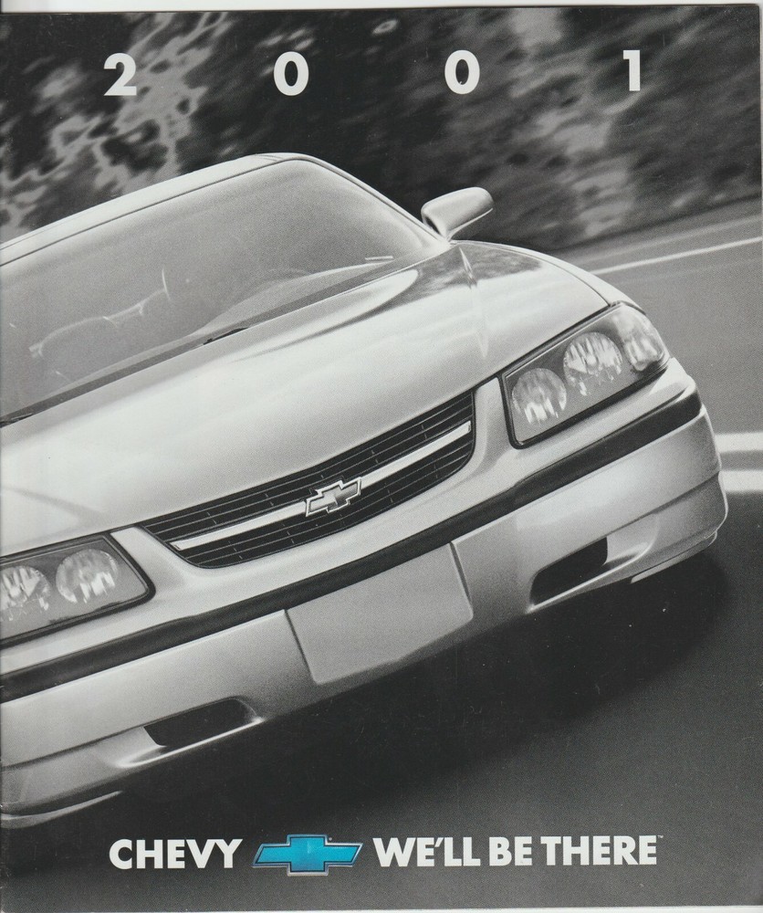 2001 CHEVY FULL LINE BROCHURE