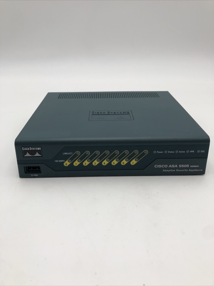 CISCO ASA 5505 SERIES ADAPTIVE SECURITY APPLIANCE UNTESTED READ B
