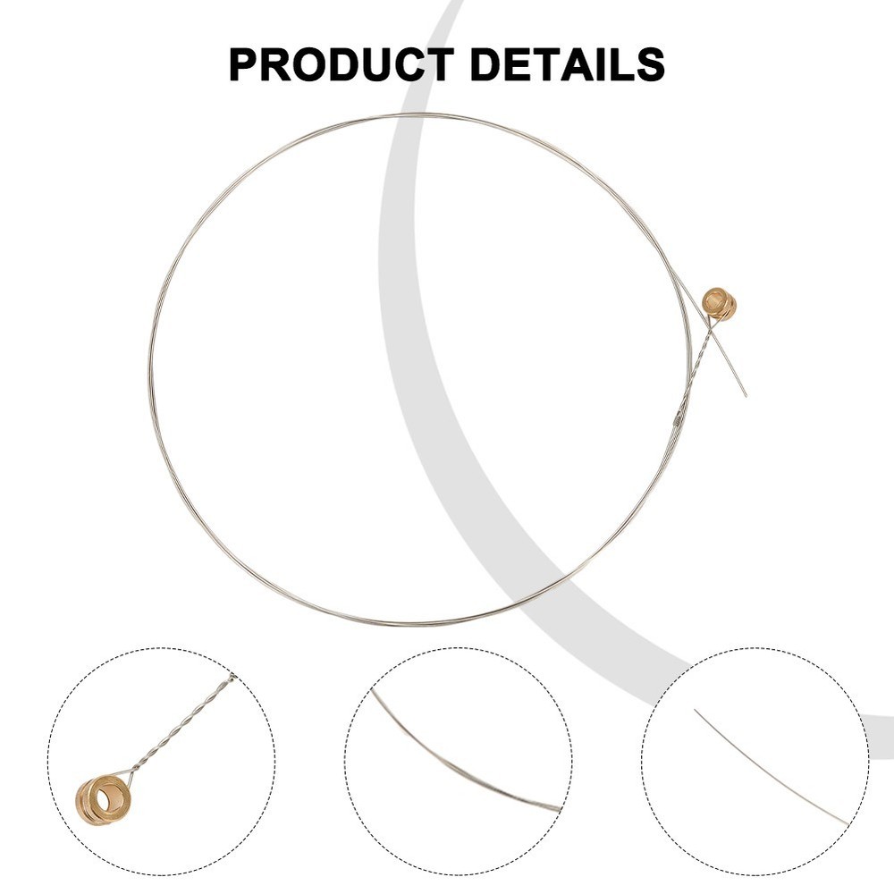 10PCS Orphee Single Strings For Acoustic Guitar 1st E-String(.010) Replacement