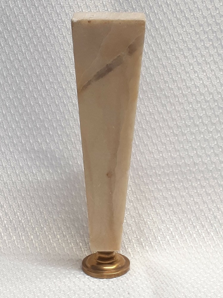 Art Deco Wax Seal Stamp Press Marble Handle Blank