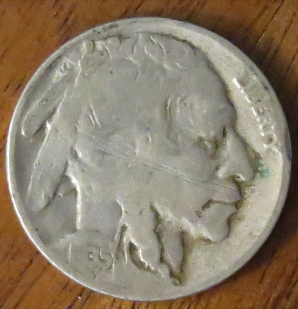 1935-S 5C Buffalo Nickel #2