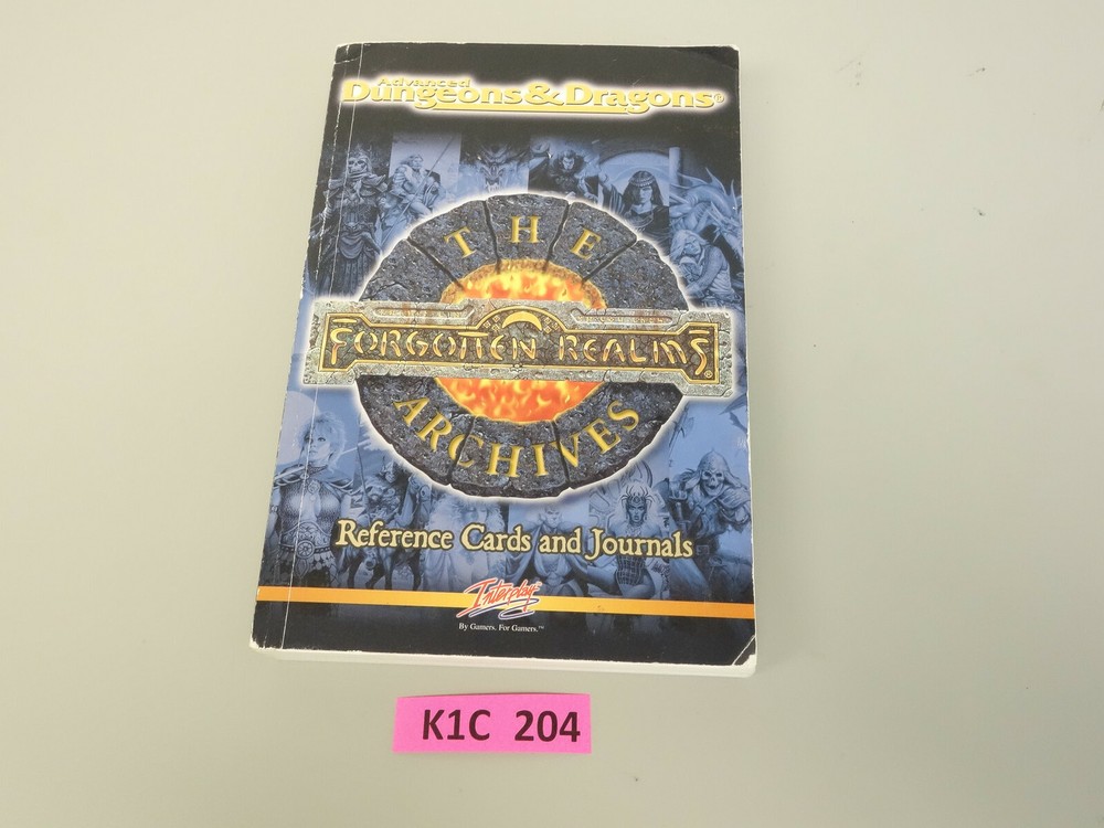 Dungeons & Dragons: The Forgotten Realms Archives- Reference Cards & Journals