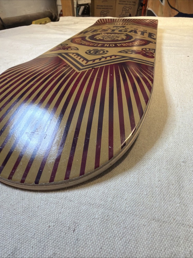 Element Skateboards Brandon Westgate No Struggle No Progress Pro Deck