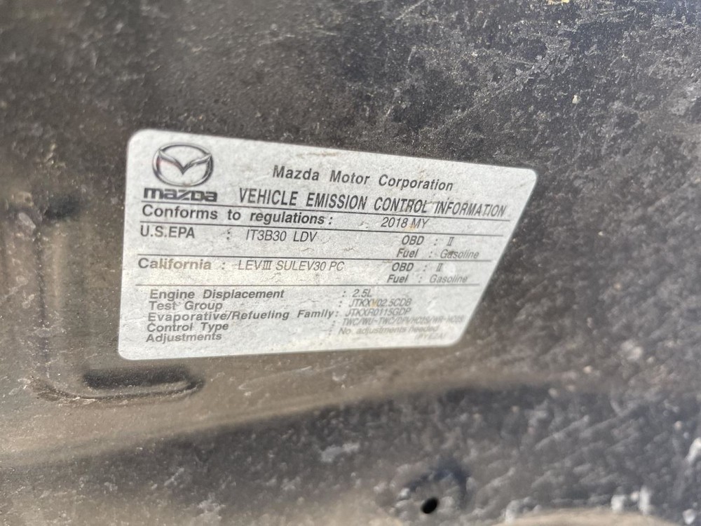Camera Front Windshield Mounted Fits 18-22 MAZDA CX-3 1001911