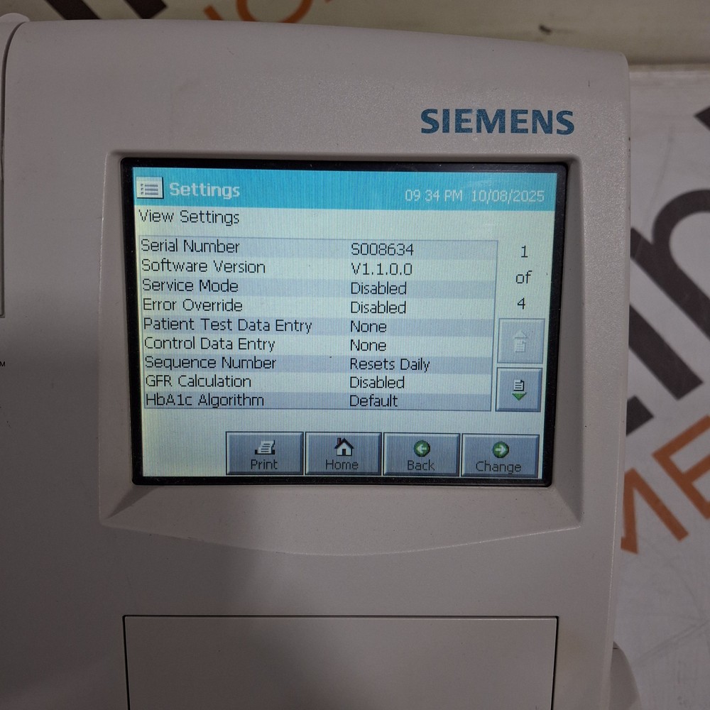 Siemens DCA Vantage Analyzer