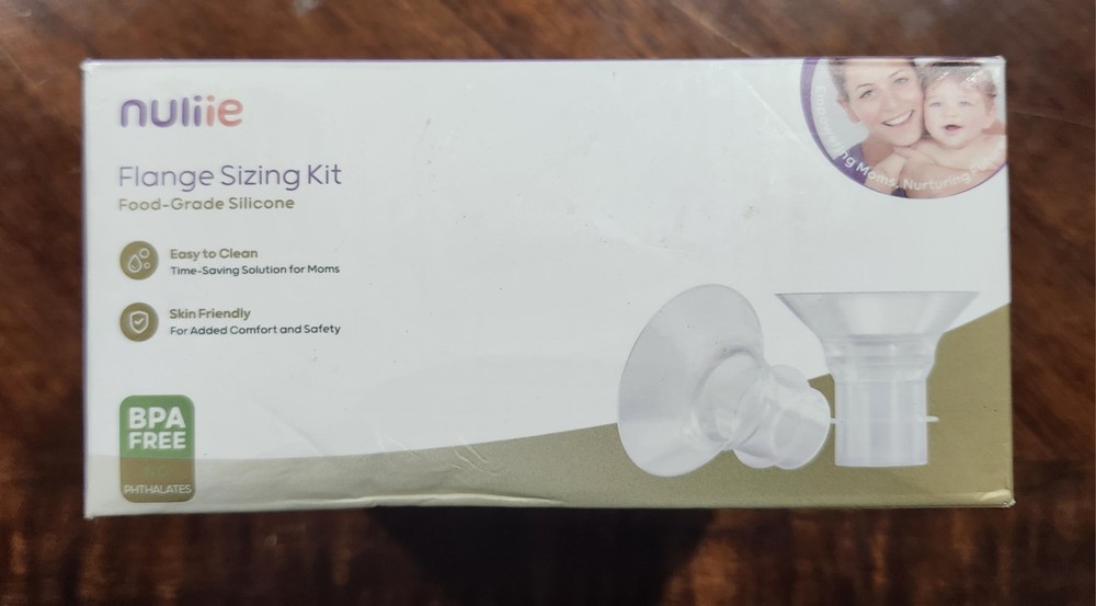Nuliie Flange Sizing Kit For Breast Pumps - Silicone Sizer Only