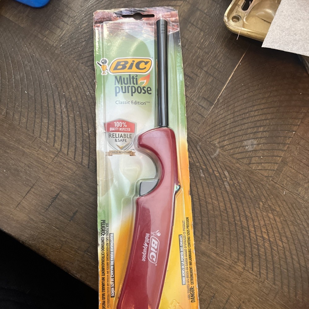 1 Bic Multi-Purpose Classic Edition Lighter Random Color Unless Requested