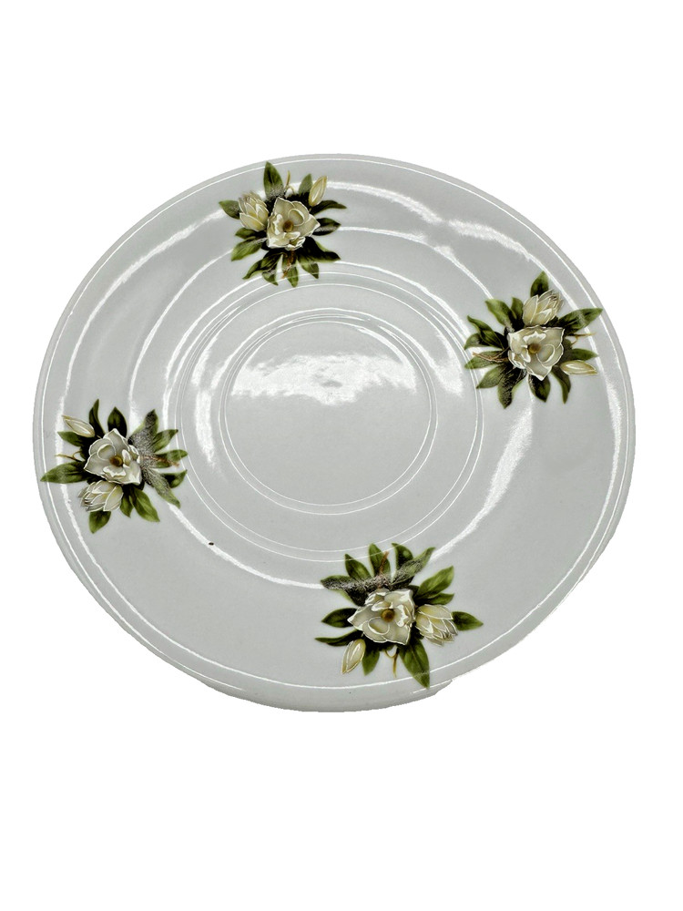 Magnolia Blossoms 6.75" Saucer Replacement Plate