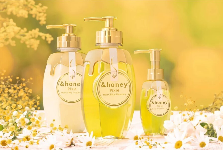 & Honey Pixie Moist Silky Shampoo Treatment Conditioner Bundle Set 440ml