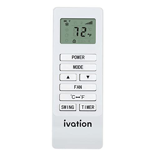 Ivation Replacement Remote Control for IVAPACWIFI & More
