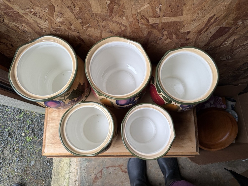 Home Trends Granada 5 Pc Canister Set