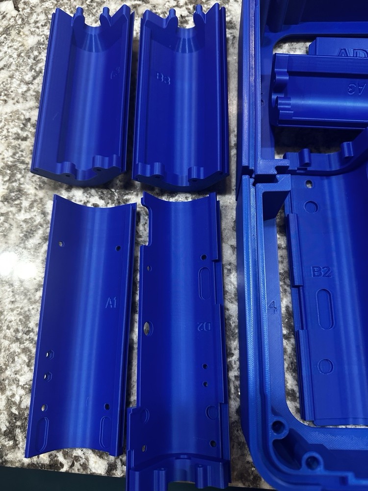 Flashforge Ad5x Enclosure Blue