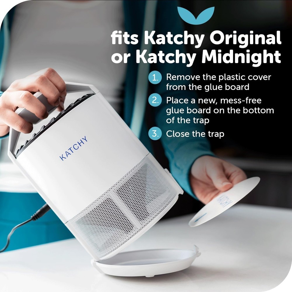 4 Pack Glue Board Refills for Katchy Trap – Effective Insect Control Solution