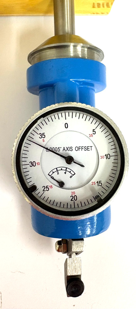 CO-AX NATIONAL CENTERING INDICATOR SET IN WOOD BOX