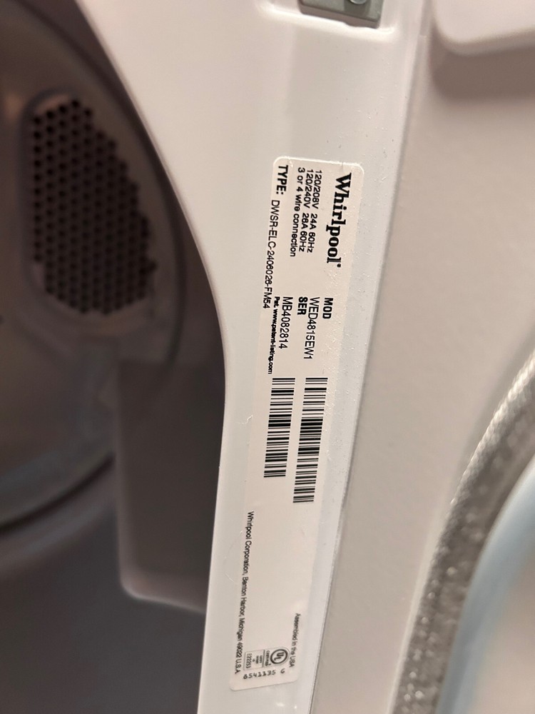 Whirlpool (White) Top Load Washer & Dryer Set
