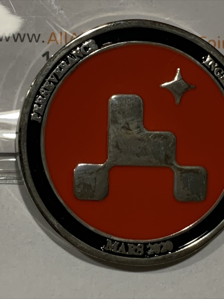 Mars 2020 Perseverance Rover Challenge Coin- ULA INGENUITY