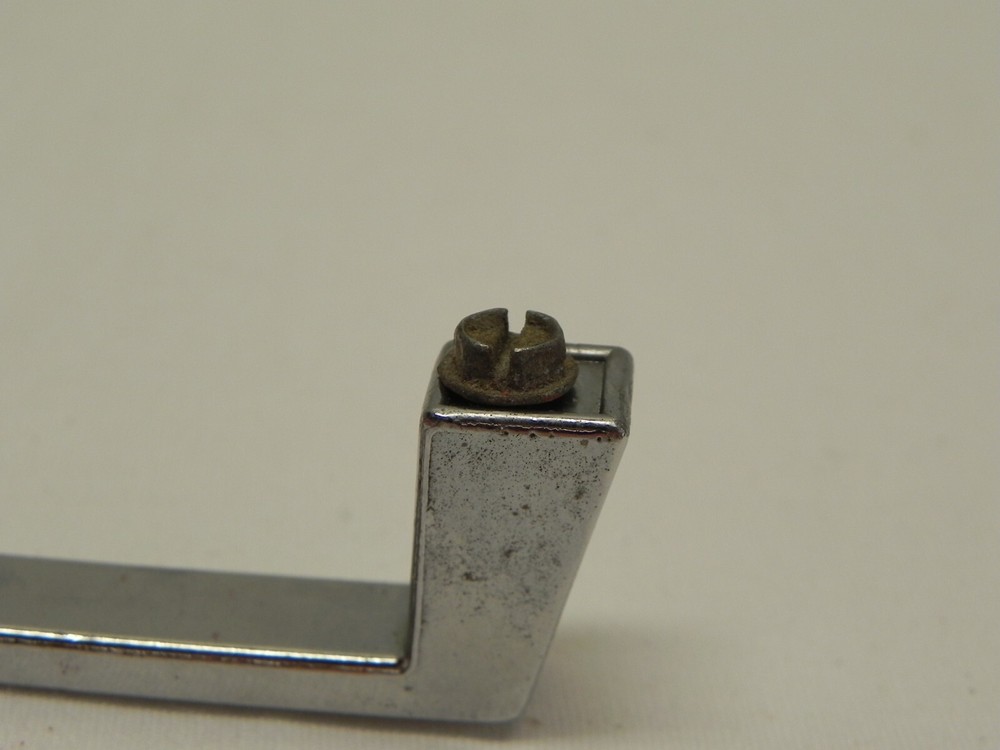 Vintage Mac Tool Box Drawer Handle w/Screws Square Frame 4'' Long x 1'' Deep