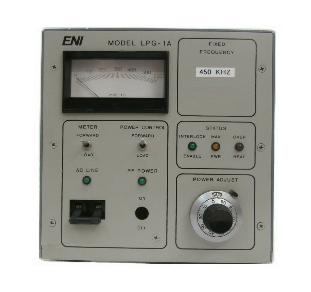 LPG-1A ENI Power Systems LPG-6A RF Generator Tested Not Working