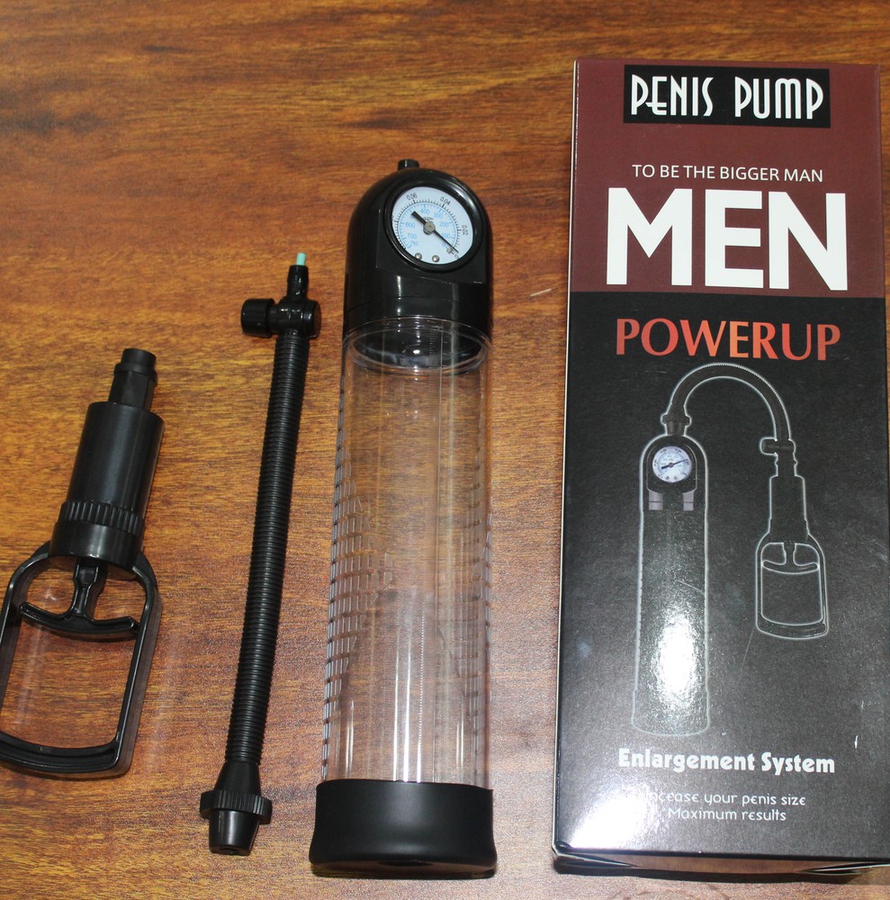 Vacuum Pump Penis Stretcher Physical Training Enhancer Pressure Suction Exercise