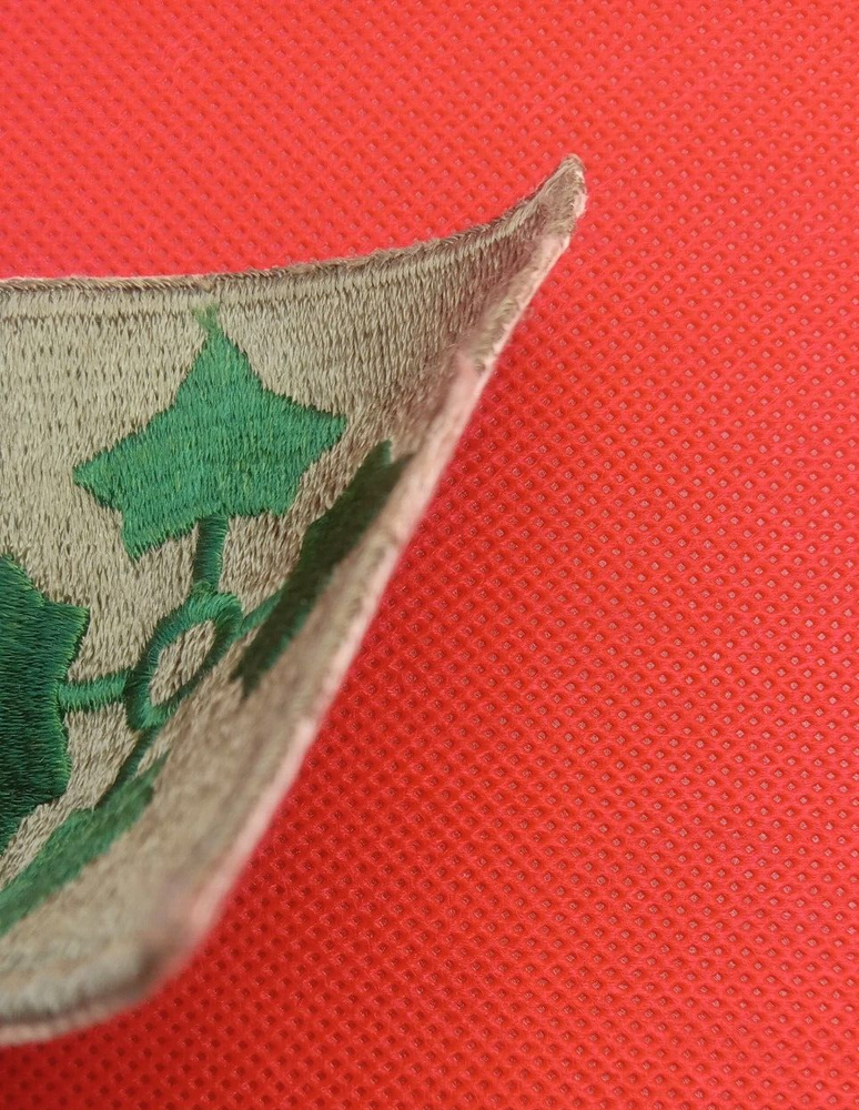 US Army Authentic Early WW2 4th Infantry Division, Large "Squared Ivy" Patch
