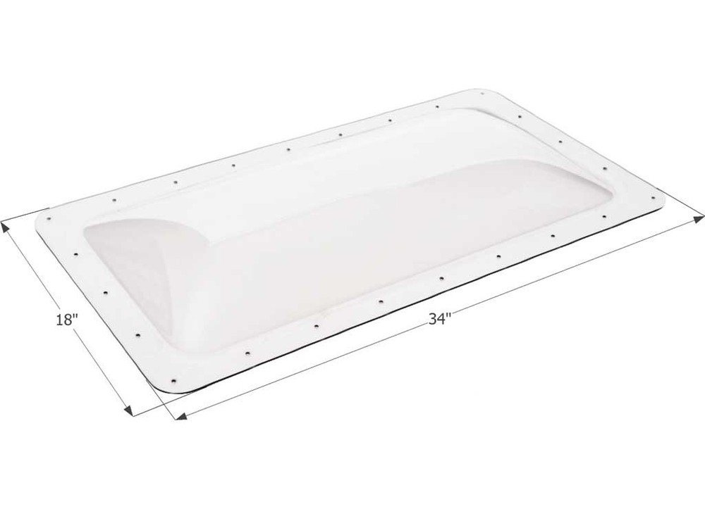 Icon 01848 SL1430C RV Skylight 14" x 30" - Clear