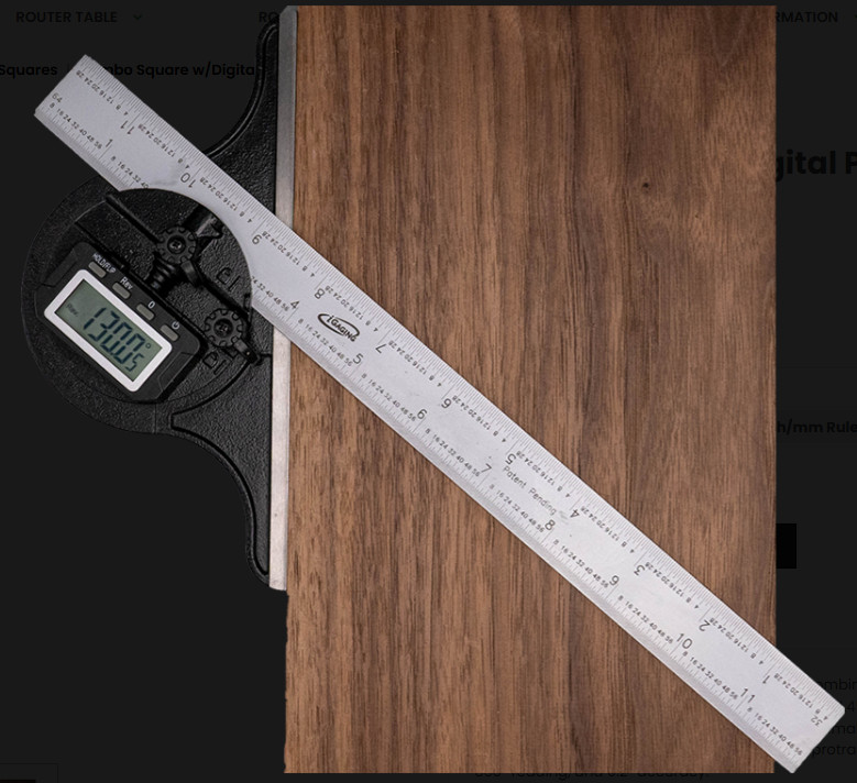 Combo Square w/Digital Protractor