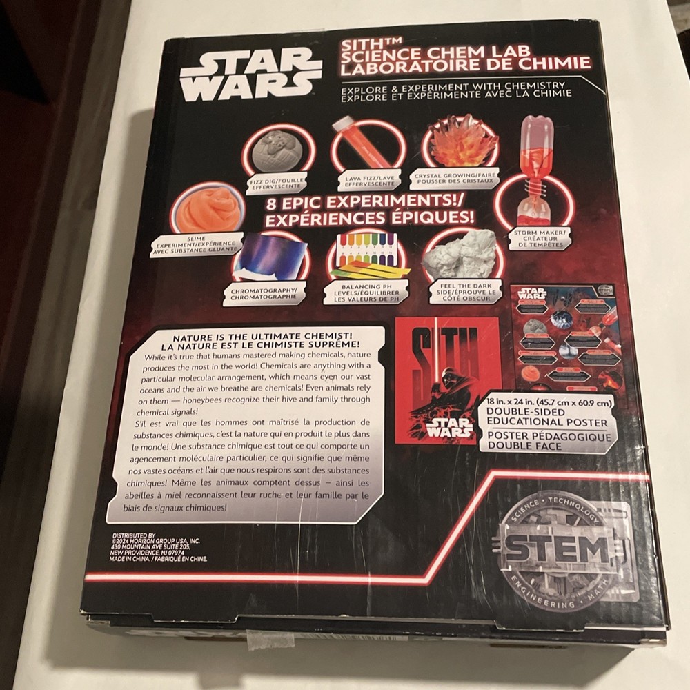 STAR Wars SITH Science Chem Lab new 📦