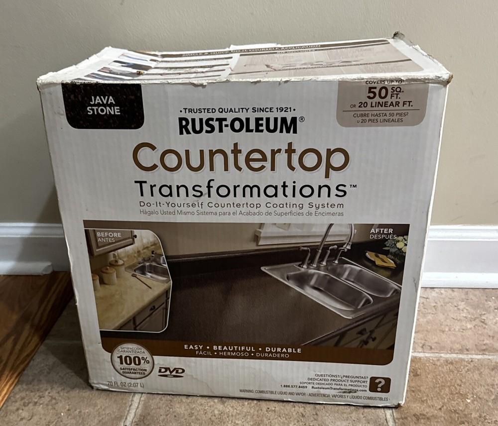 RustOleum 258283 Countertop Transformations Java Stone 70 oz. Kit