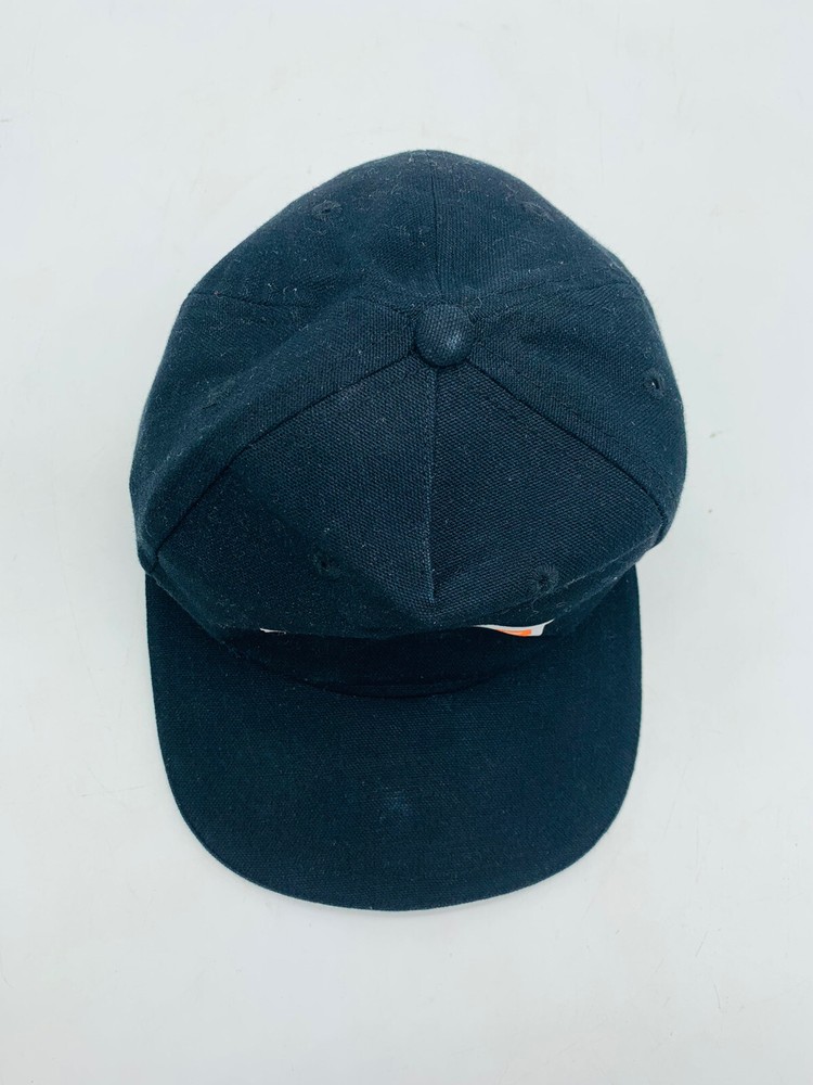 Nike Just Do It SnapBack Hat Black White Box Logo Size 4-7
