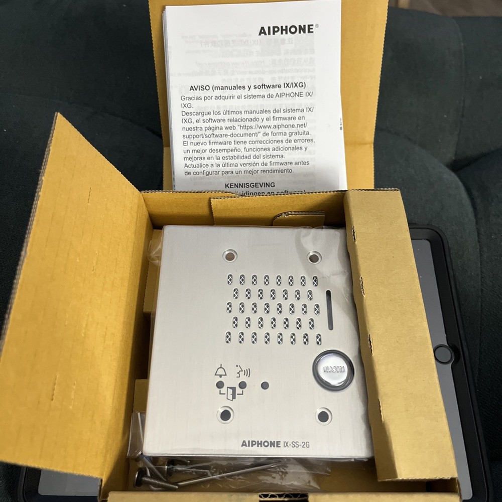 New Aiphone IX-SS-2G Flush Mounted Door Station