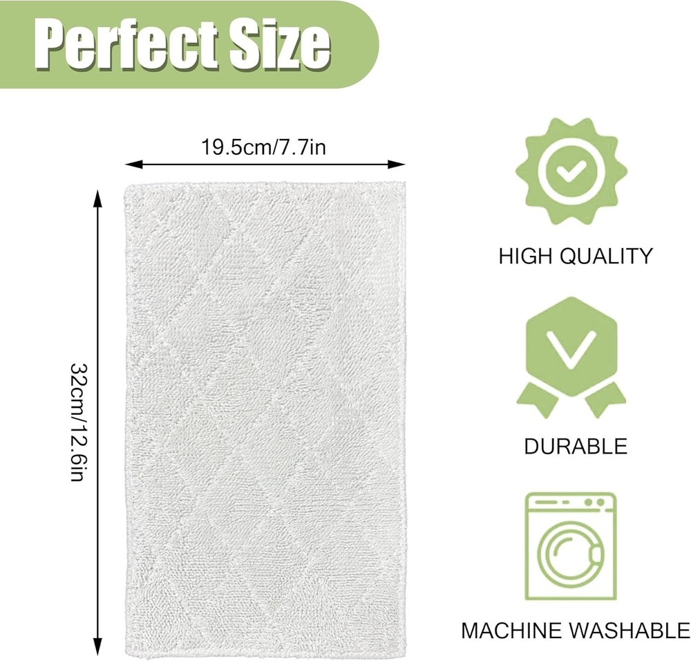 Microfiber Mop Pads for Light 'N' Easy Models - 8 High-Performance Cloths