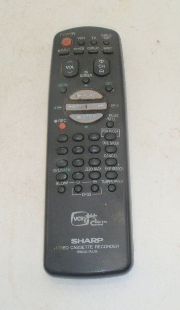 Sharp RRMCG0174AJSA Remote Control