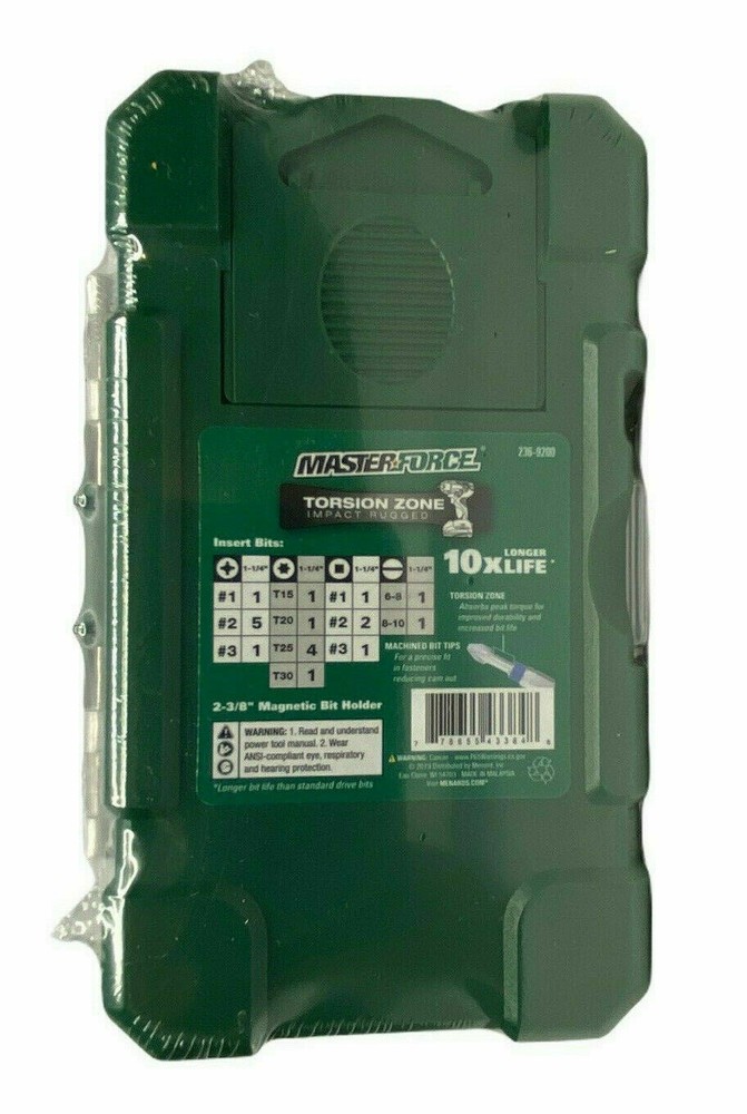 Masterforce® Impact Drive Bit Set - 21 Piece