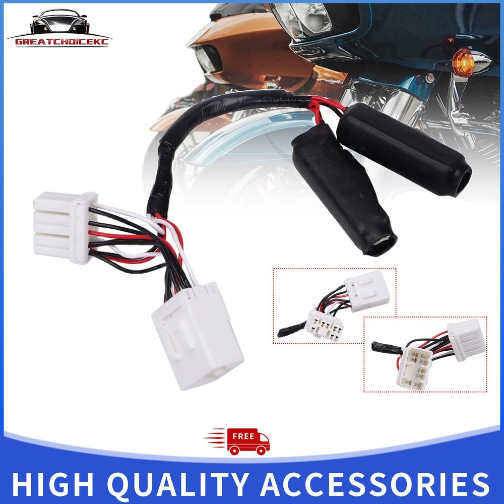 LED Equalizer Load Blinker Turn Signal Light Resistor Plug in Flasher For Harley
