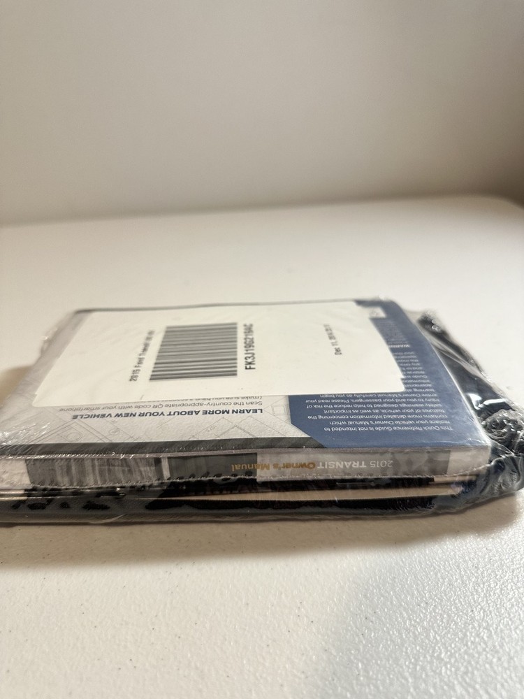 2015 Ford Transit Owners Manual Set