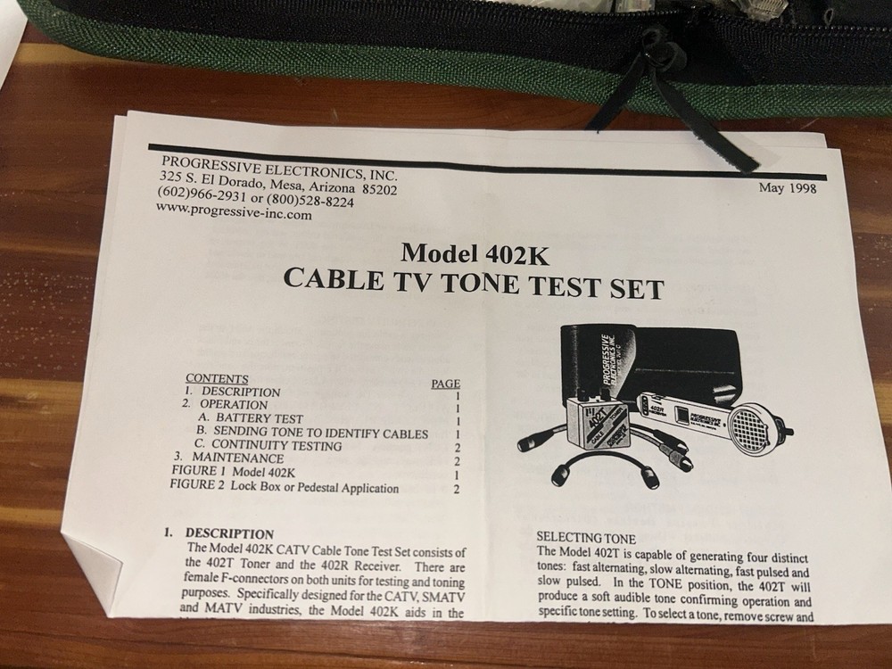 NEW - GREENLEE 45579 CATEGORY 5 DATA TERMINATION & TEST KIT
