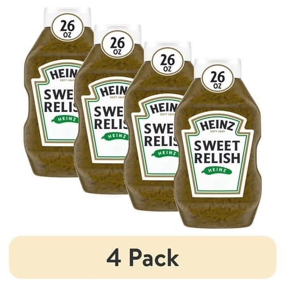 Sweet 26 oz Bottle 4-Pack Condiment Pickle