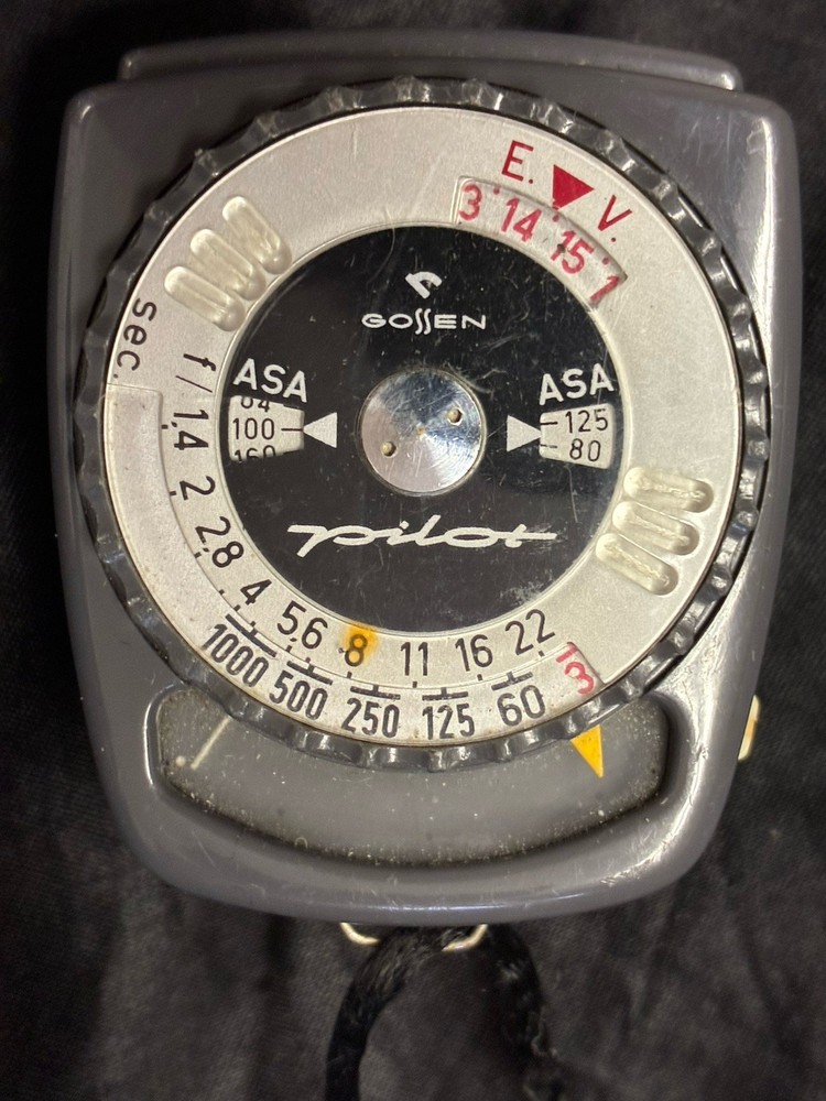 Light Meter Vintage-Gossen Pilot – West Germany – Working Needle – Two-Range –