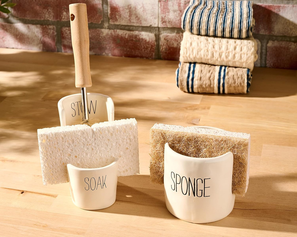 Soap Pump and Sponge Holder