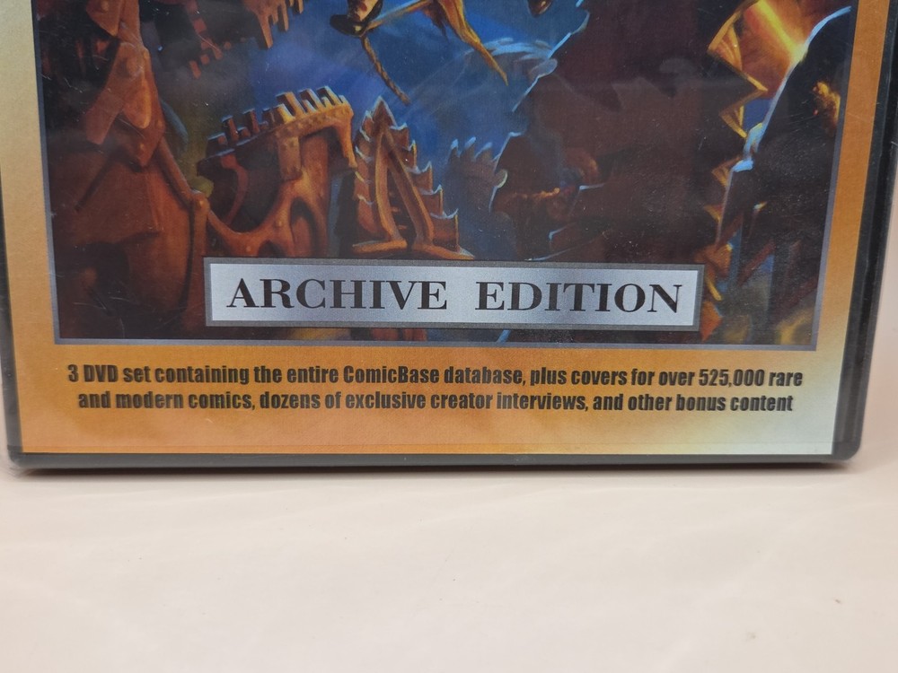 ComicBase 2017 3-DVD Set [Archive Edition] Brand New Sealed