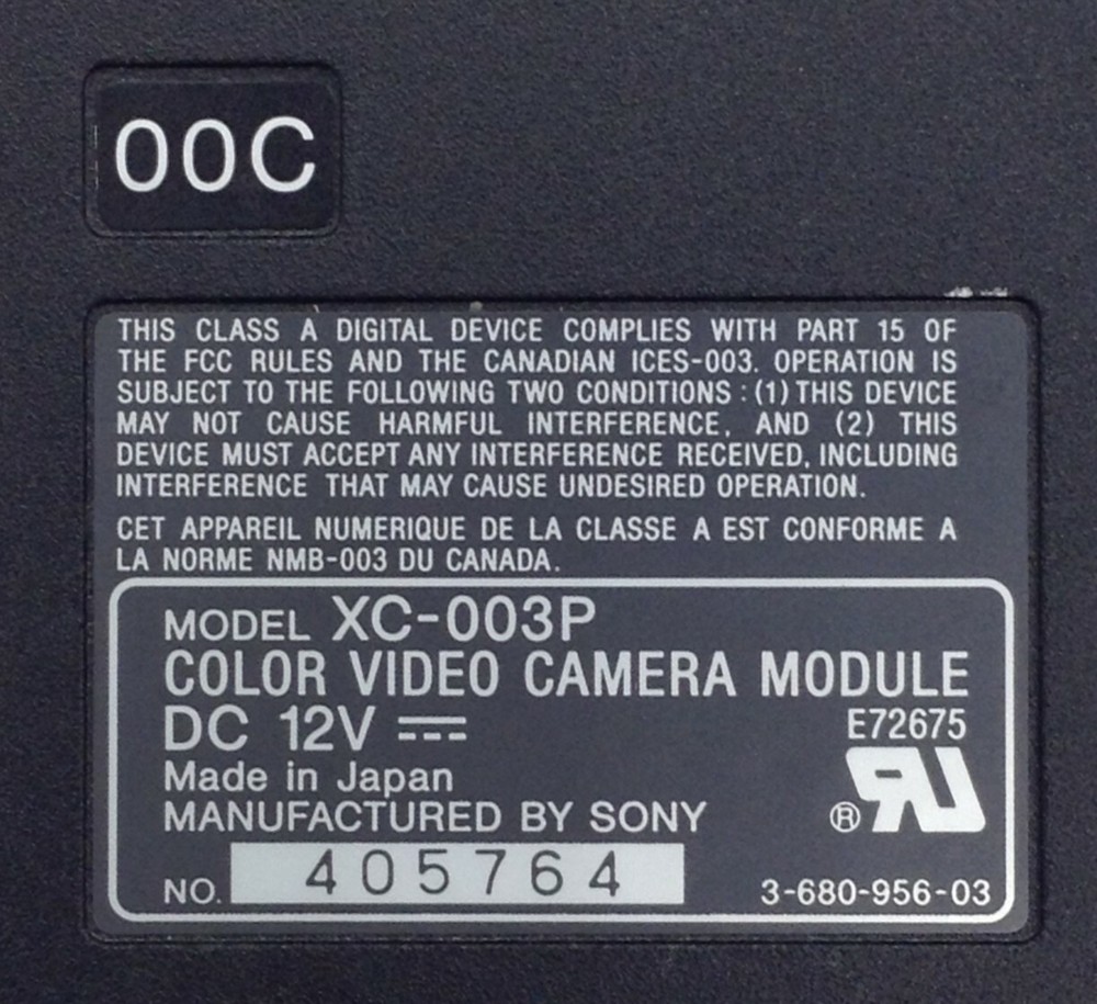Hamamatsu 3CCD Color Camera Module - C6157