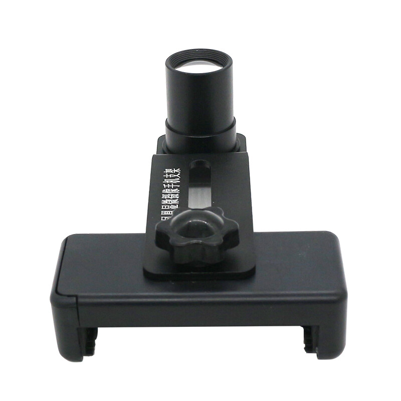 WF12.5X Microscope Eyepiece Mount Adapter Connect Mobile Phone Take Photo Video