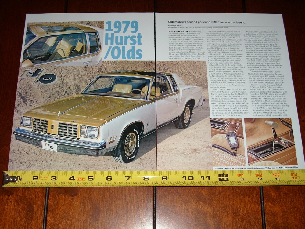1979 HURST OLDS OLDSMOBILE ORIGINAL 2006 ARTICLE