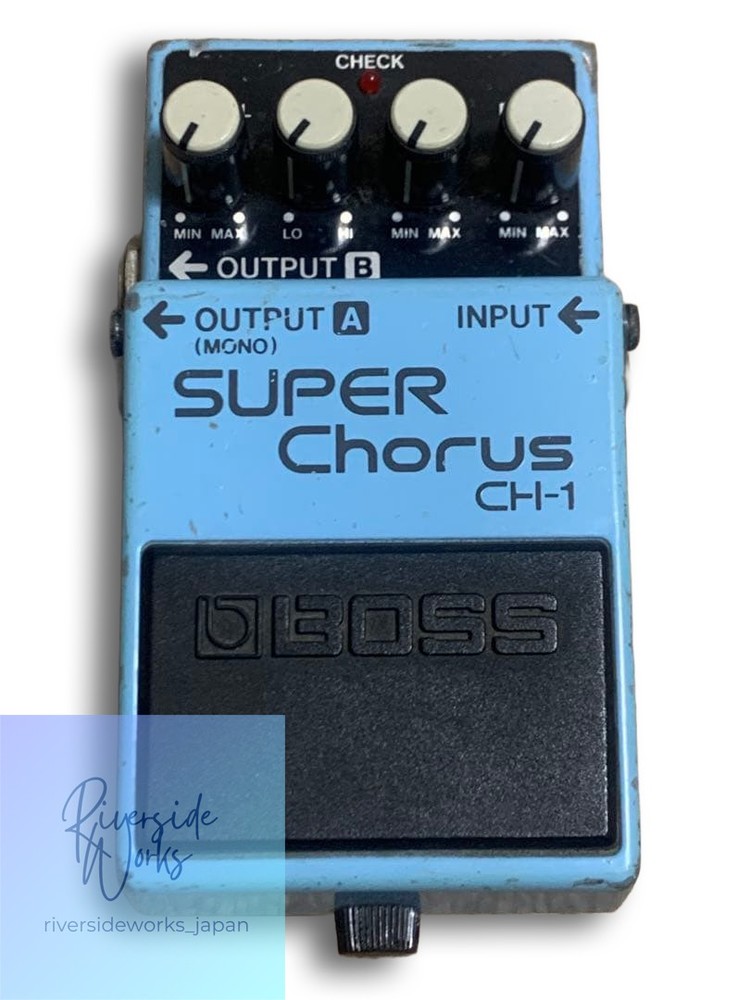 BOSS CH-1 SUPER Chorus 1990 Analog Blue Label