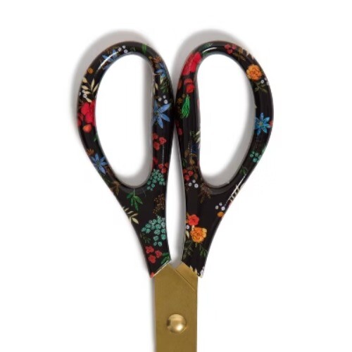 U Brands Designer Series Scissors 8" Midnight Blossom