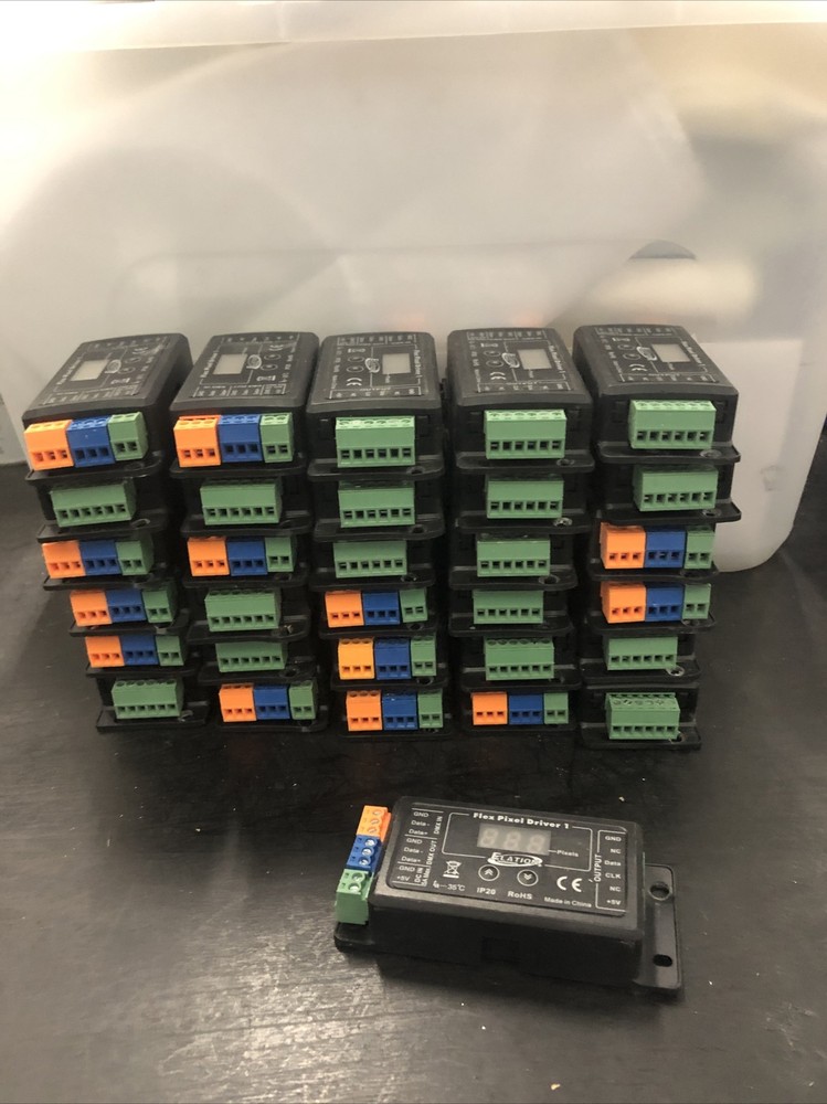 ELATION FLEX PIXEL DRIVER1 FLE768 DEDICATED DMX DRIVER UP TO 144 PIXELS