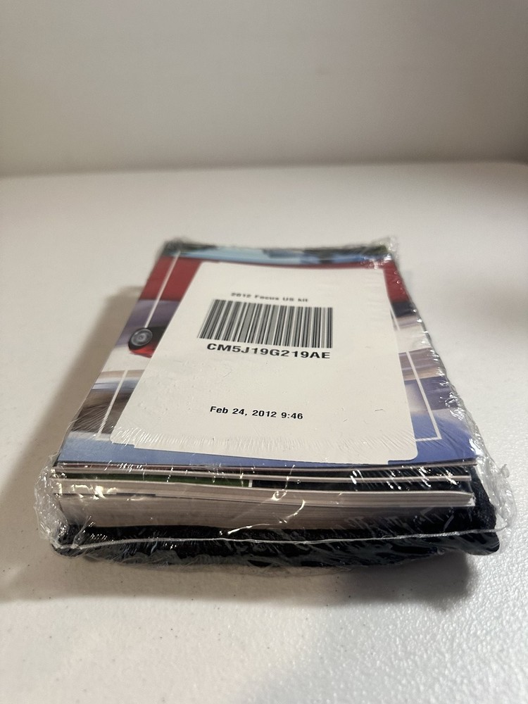 2012 Ford Focus Owner's Manual Set