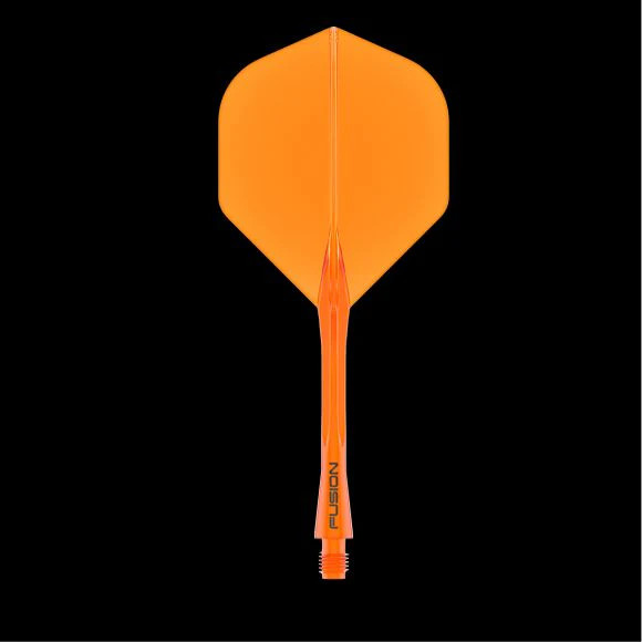 Winmau Fusion Integrated Flight & Shaft Solid Orange Medium