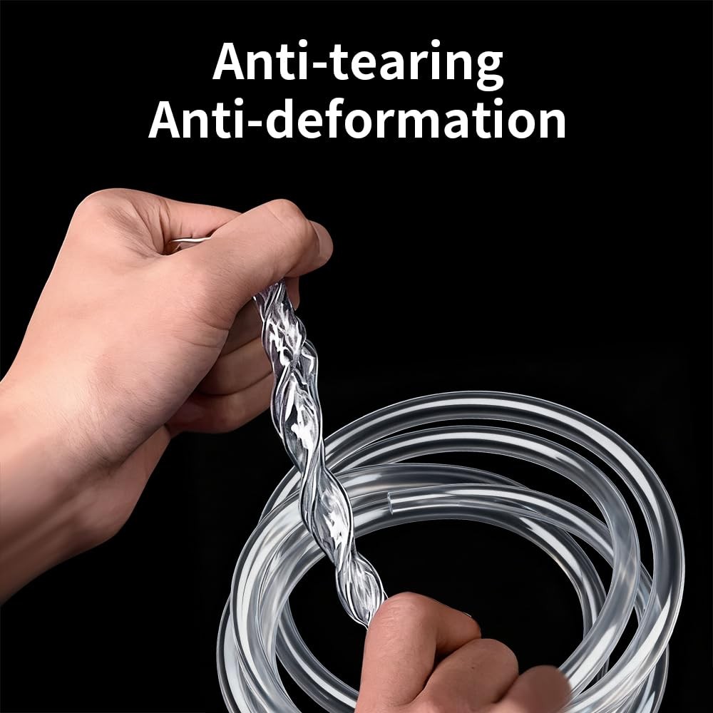 2-Pack Silicone Water Pump Hose Replacement, Food Grade Tube for 5-Gallon Elect